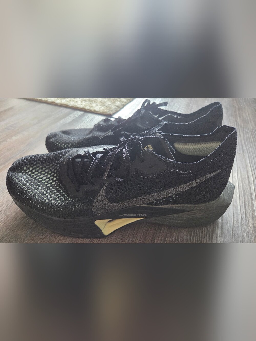 Nike Black ZoomX Vaporfly 3 Men's Running Shoes